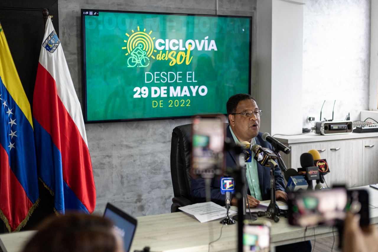 Ciclovía del Sol inicia el 29May con talleres para bicicletas, hidratación y señalización (2) Alcalde de Maracaibo anuncia ciclovias