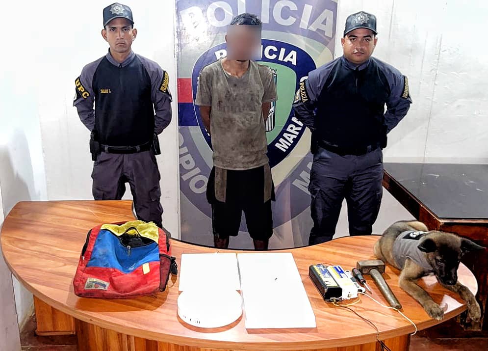Polimaracaibo detuvo a hombre que agredió a un perro en el sector La Guadalupana