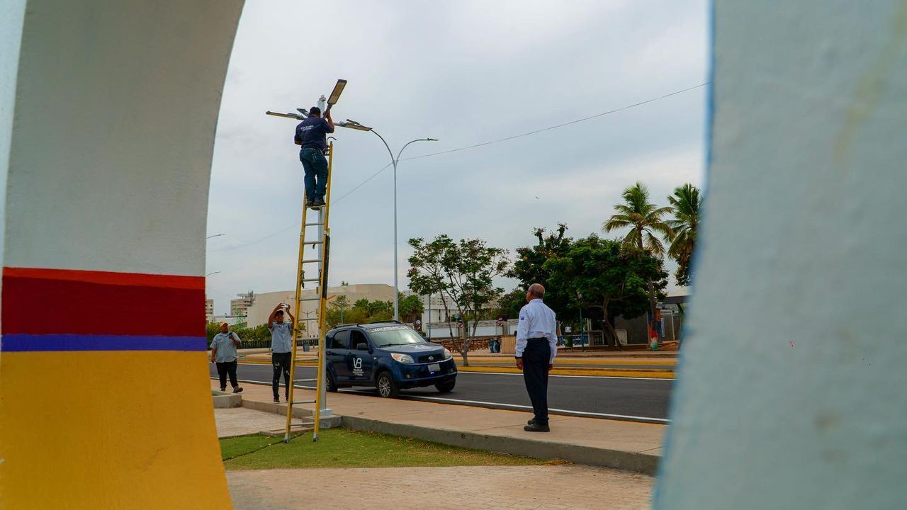 Instalan cámara de seguridad en el Maracaibo de letras corpóreas de La Vereda del Lago (5)