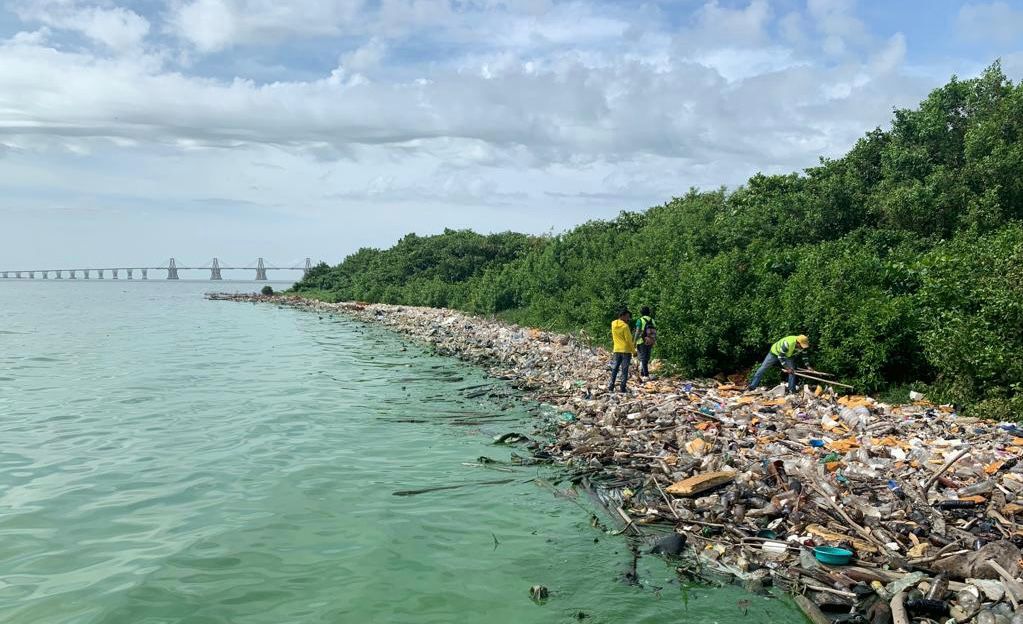 Alcaldía recolectó 22 TON de desechos en las Riberas del Lago (1)