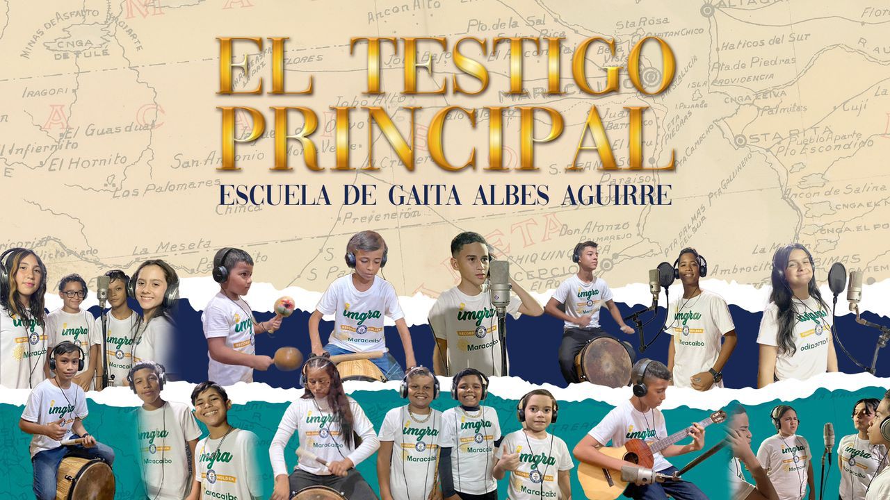 Escuela de Gaita Heberto Añez del Festival de Gaitas grabaron el tema inédito “Sellando la libertad” (2)