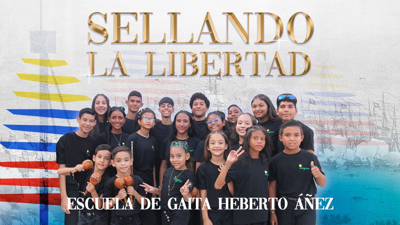 Escuela de Gaita Heberto Áñez estrena “Sellando la libertad”, su premio como ganadores del tercer lugar en el Festival de Gaitas 2023