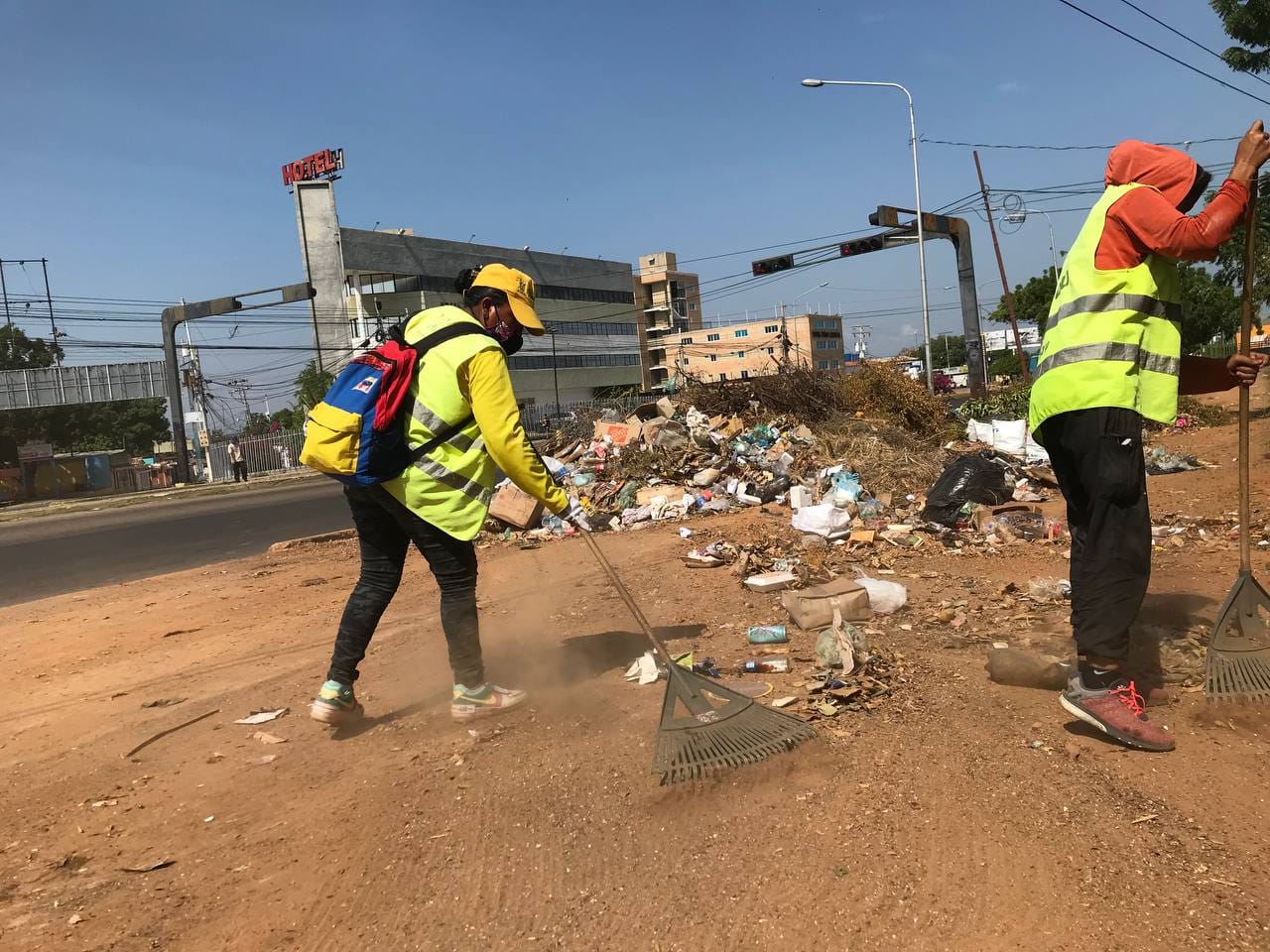 422 TON recolectó la Alcaldía de Maracaibo en operativo de limpieza especial en el casco central por la Navidad (1)