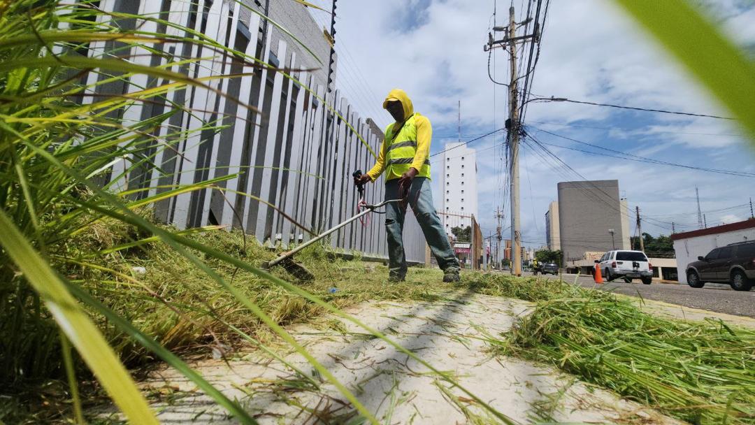 A 21 días de activado el Plan de Desmalezamiento en Maracaibo Saneados 29 corredores viales (3)
