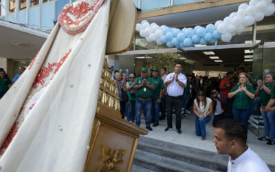 Alcaldía de Maracaibo recibe la visita de la Virgen del Rosario de Chiquinquirá 